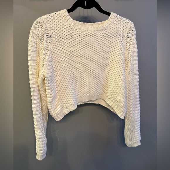 Pink Martini Knit Crop Sweater - Picture 2 of 2